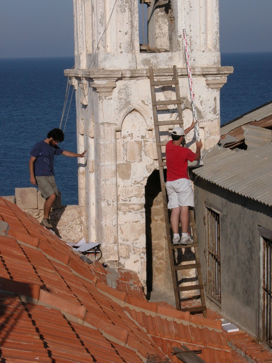 Εργασίες στη Μονή Αποστόλου Ανδρέα στην Καρπασία (φωτ. ΑΠΕ-ΜΠΕ).