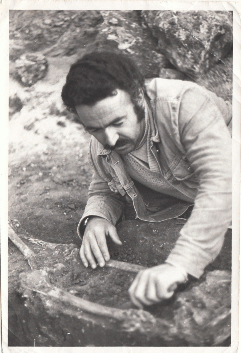 Ο πρώην αρχιφύλακας του αρχαιολογικού χώρου στην Αμφίπολη, Αλέξανδρος Φ. Κοχλιαρίδης.