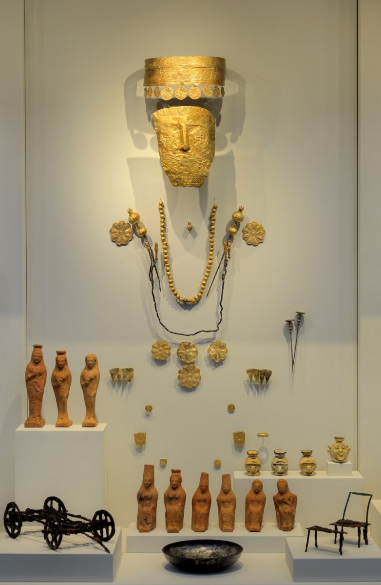Από την περιοδική έκθεση «Μακεδονικοί θησαυροί» στο Αρχαιολογικό Μουσείο Πέλλας (φωτ. ΙΖ´ ΕΠΚΑ).