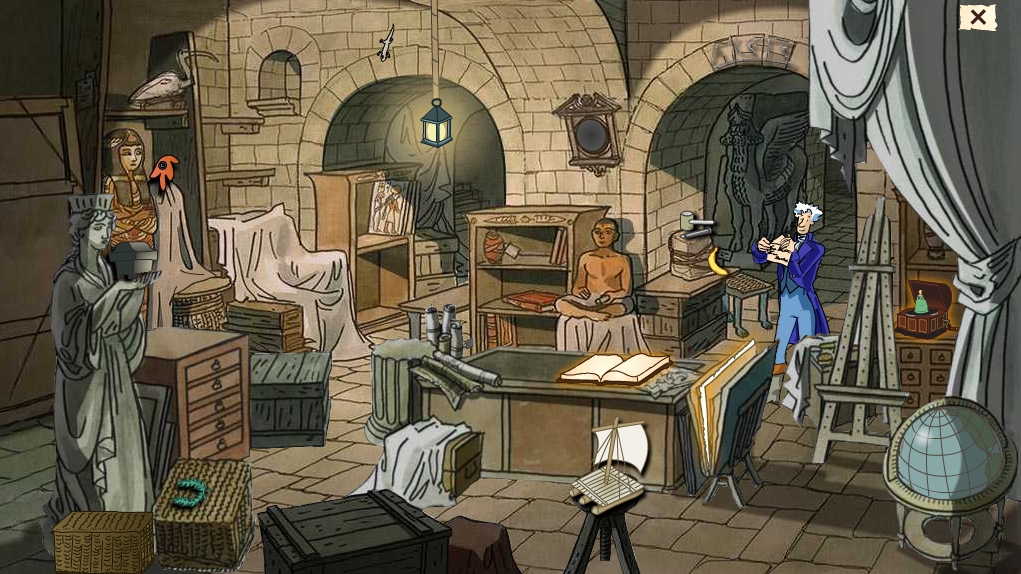 Το Μουσείο του Λούβρου σε κινούμενα σχέδια