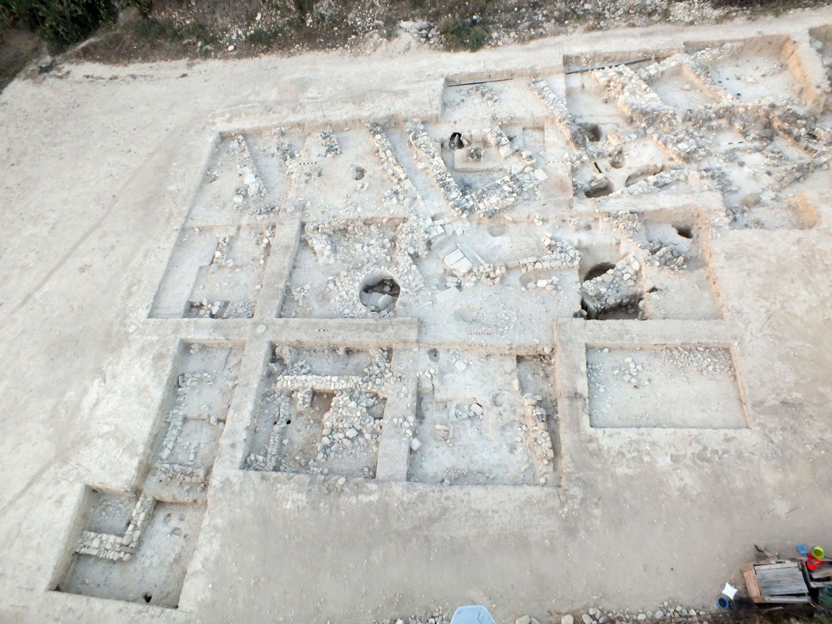Άποψη της ανασκαφής στο αρχαίο Ιδάλιο της Κύπρου (φωτ. Τμήμα Αρχαιοτήτων Κύπρου).