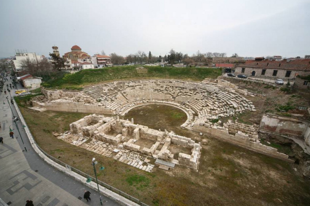 Το αρχαίο θέατρο της Λάρισας (φωτ. «Διάζωμα).