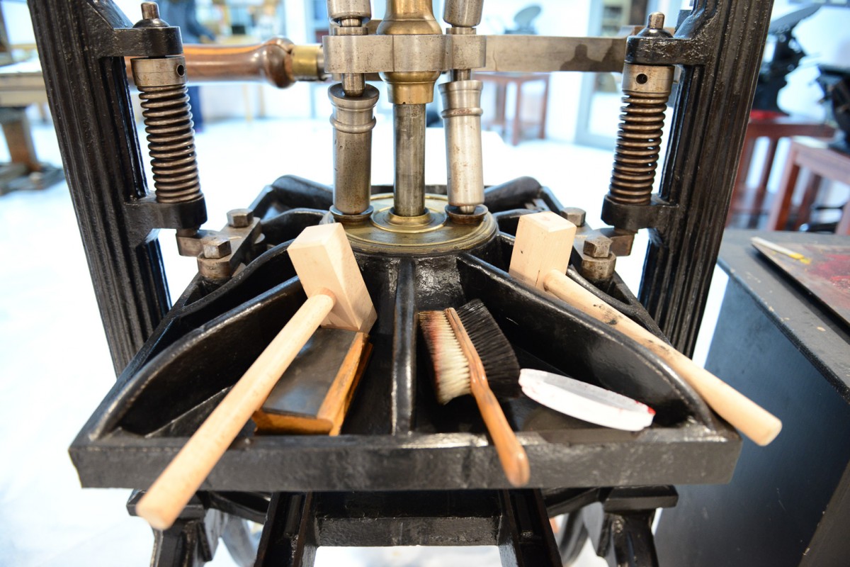 Πιεστήριο του 19ου αι., Μουσείο Τυπογραφίας