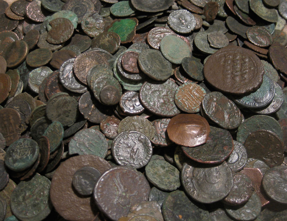 Σέρρες: Βρέθηκε αρχαίος τάφος με νομίσματα