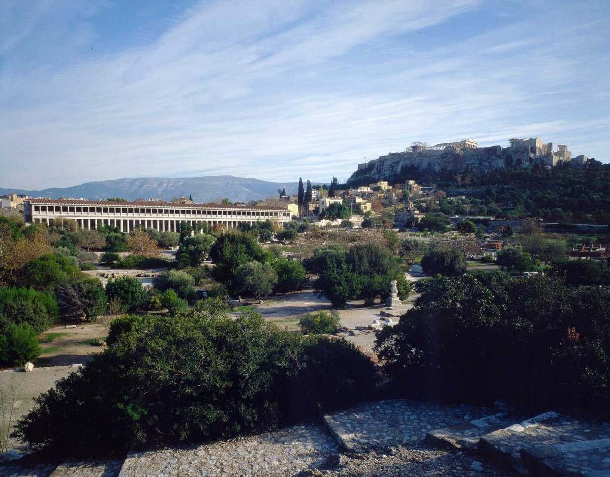 Άποψη της Αρχαίας Αγοράς της Αθήνας (φωτ. ΑΠΕ-ΜΠΕ).