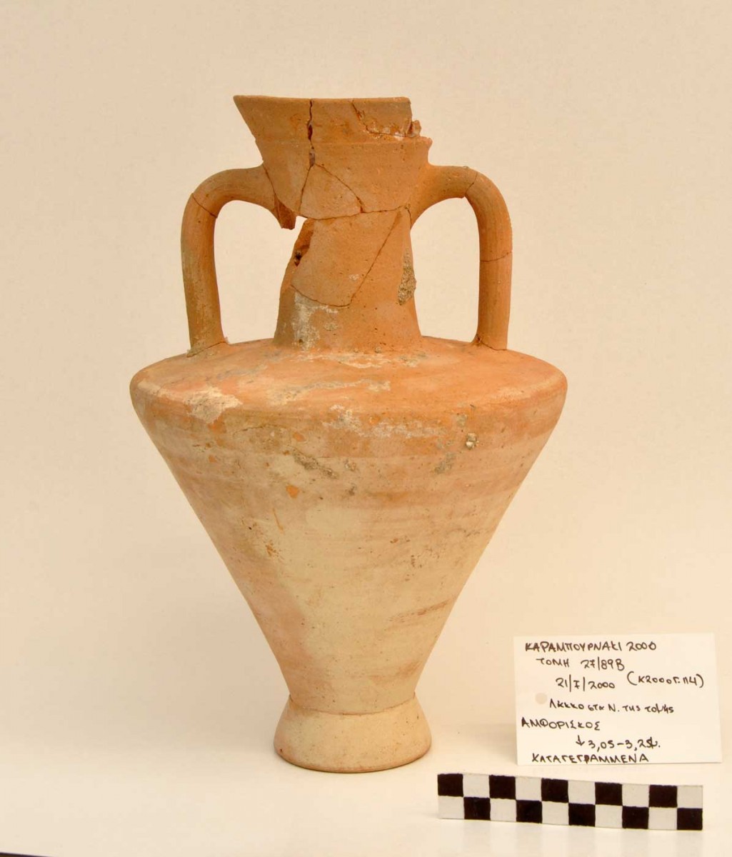 Καραμπουρνάκι 2014: συντήρηση και μελέτη ανασκαφικού υλικού