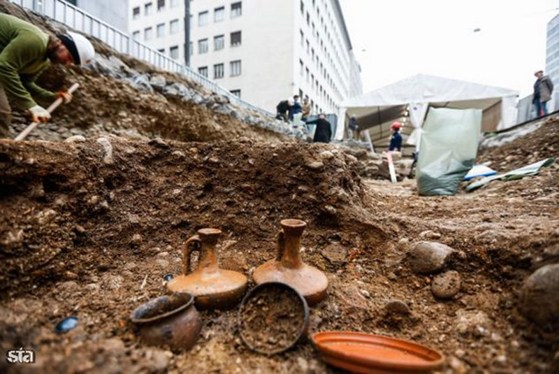 Ρωμαϊκός τάφος εντοπίστηκε στη Λιουμπλιάνα