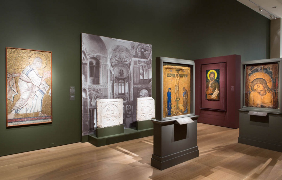 Άποψη της έκθεσης στο Art Institute of Chicago (φωτ. Μουσείο Μπενάκη).