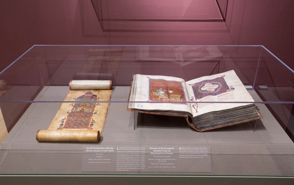 Άποψη της έκθεσης στο Art Institute of Chicago (φωτ. Μουσείο Μπενάκη).