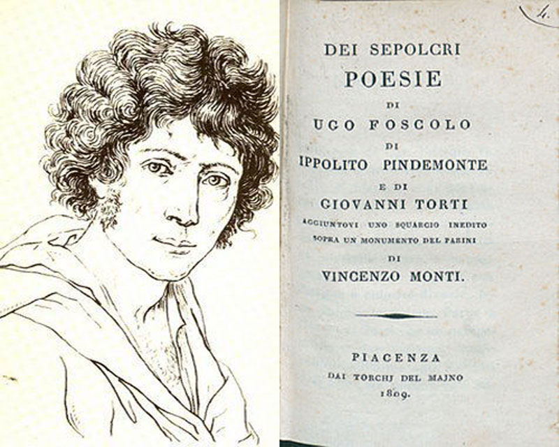Το σπουδαιότερο έργο του ήταν το ποίημα «Οι Τάφοι», ένα έργο που θεωρείται ότι εκφράζει την κατάληξη του νεοκλασικισμού και τον πρώιμο ρομαντισμό στην Ιταλία.