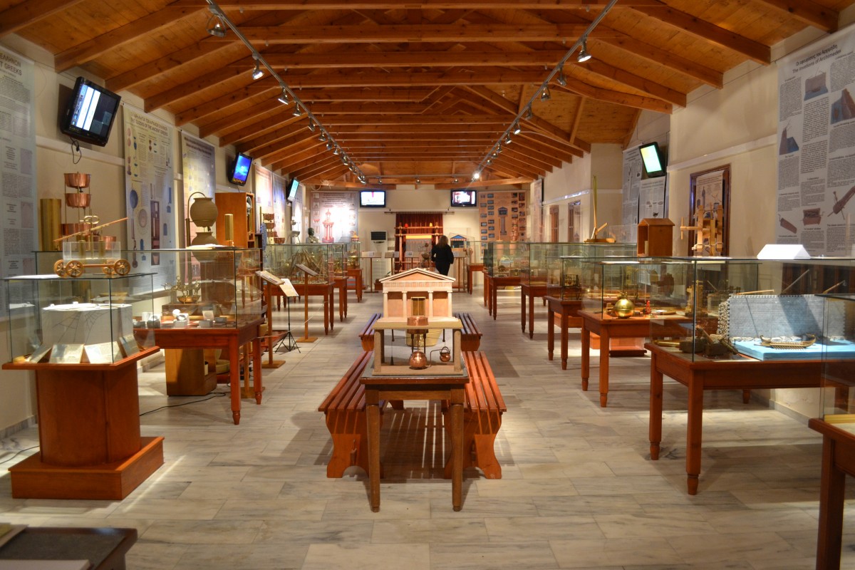 Ενότητες εκθεμάτων, Μουσείο Αρχαίας Ελληνικής Τεχνολογίας