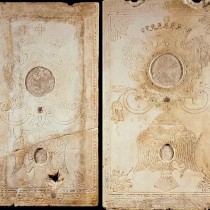 Δίδυμες εγχάρακτες πλάκες του 18ου αιώνα