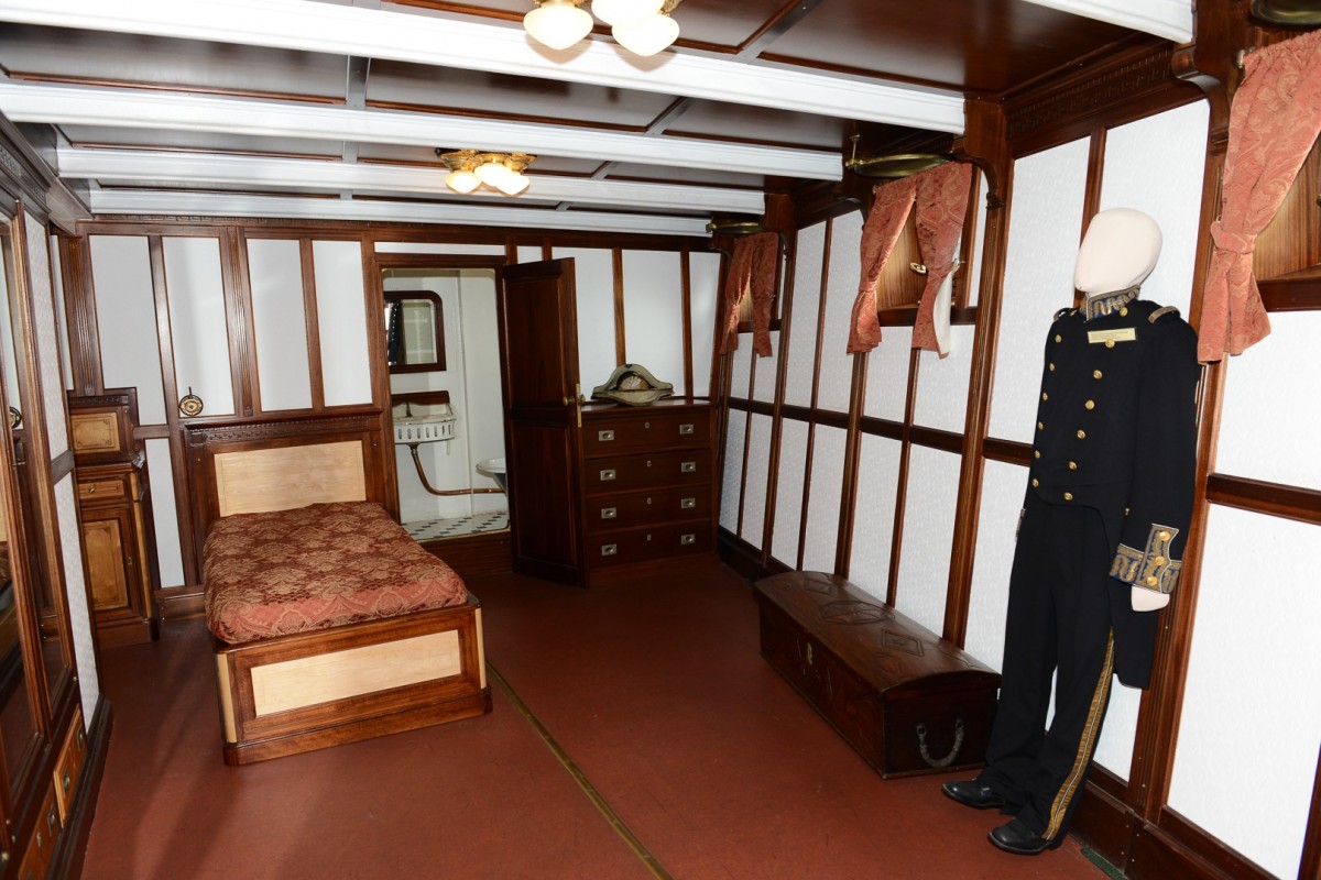 Υπνοδωμάτιο Ναυάρχου, Θωρηκτό «Γ. Αβέρωφ»