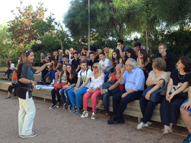 Ένα ιδιαίτερο μάθημα στο Λύκειο του Αριστοτέλη