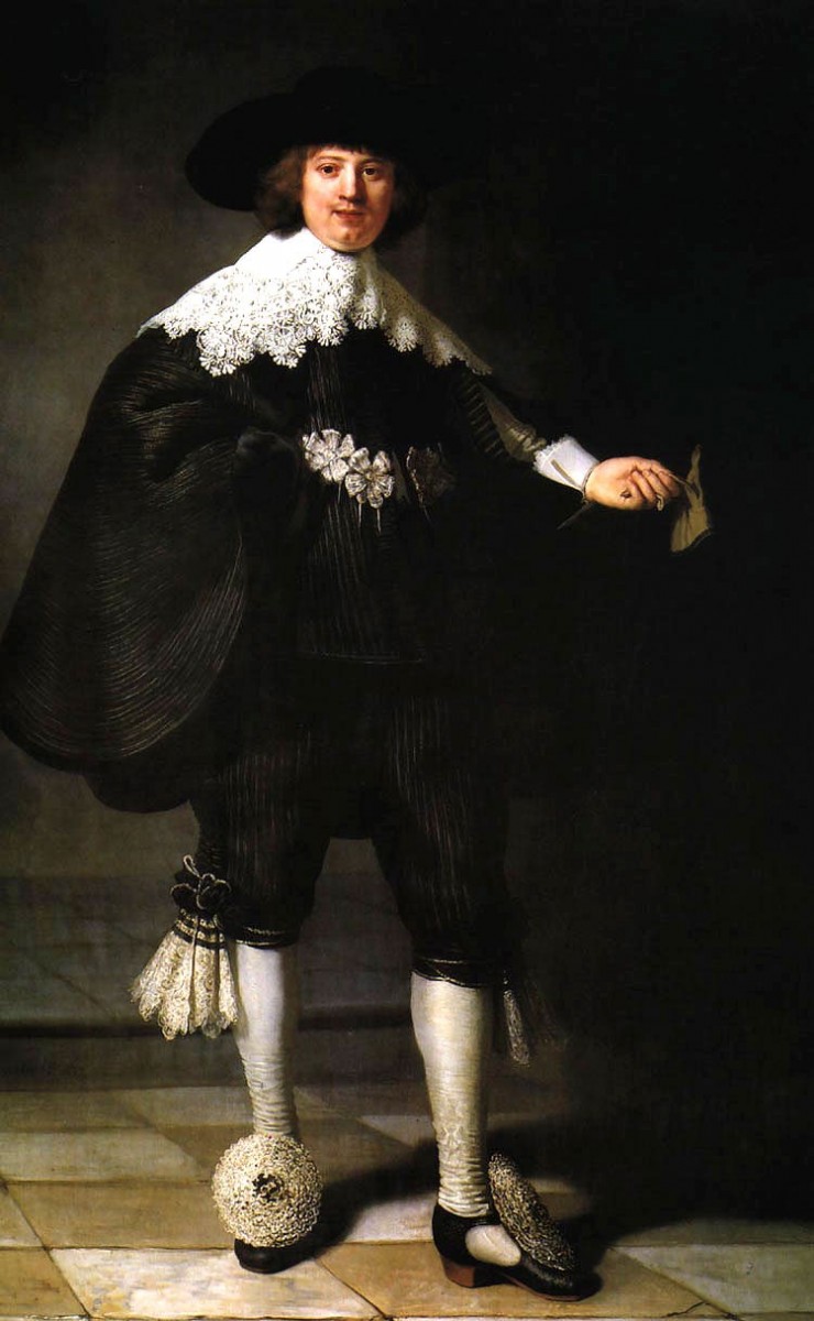 Ρέμπραντ, «Πορτρέτο του Μάρτεν Σούλμανς», 1634. Ιδιωτική Συλλογή.