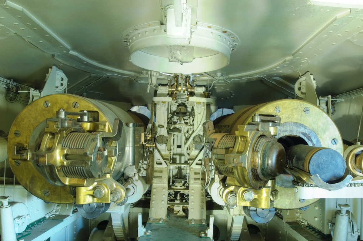 Άποψη πυροβόλων, Θωρηκτό «Γ. Αβέρωφ»