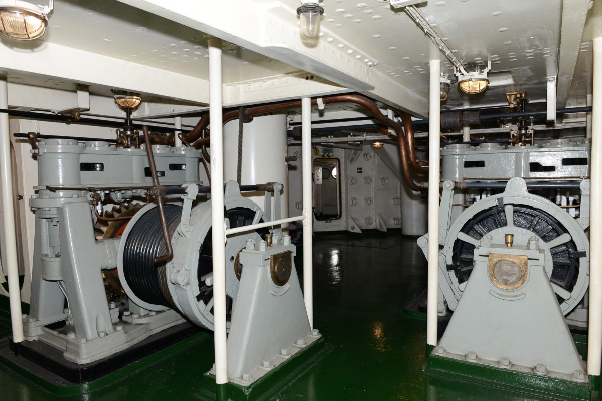 Γερανός, Θωρηκτό «Γ. Αβέρωφ»