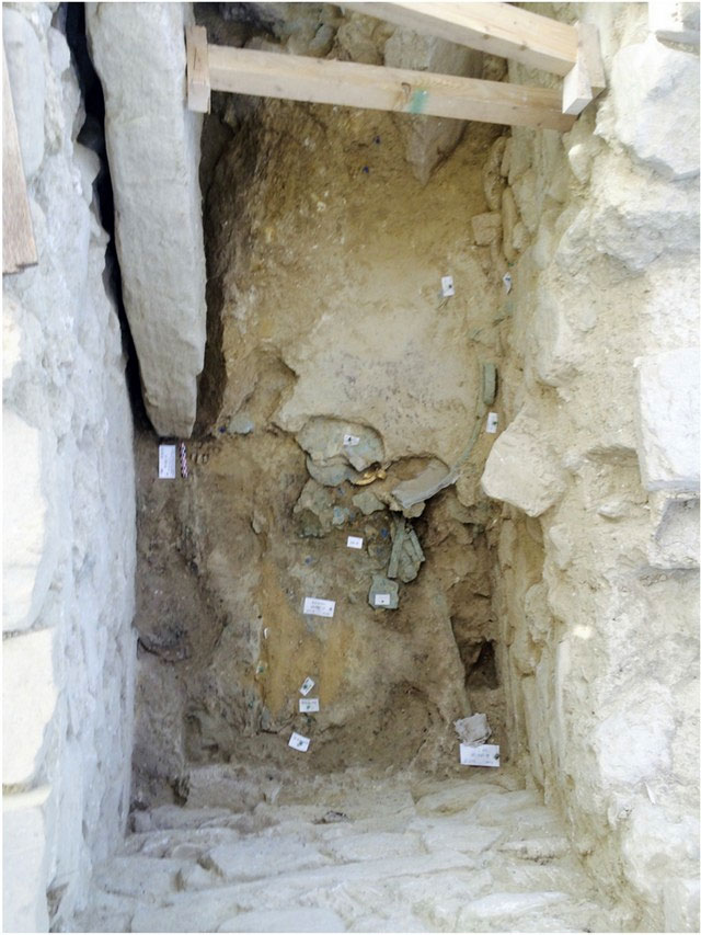 Πύλος 2015: Άποψη της ανασκαφής (φωτ. ΥΠΠΟΑ).