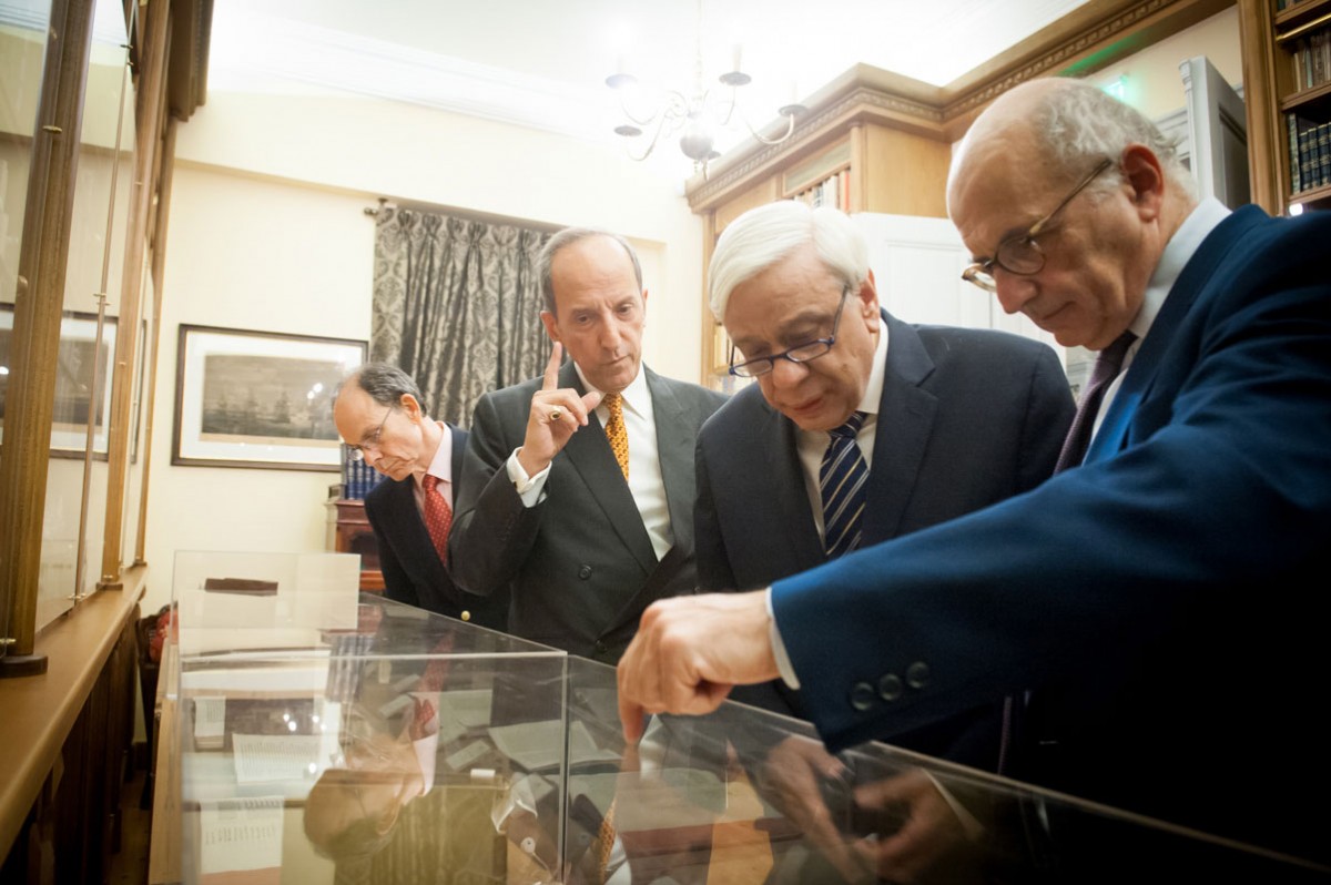 Η Ιστορική Βιβλιοθήκη εγκαινιάστηκε από τον Πρόεδρο της Δημοκρατίας Προκόπη Παυλόπουλο.