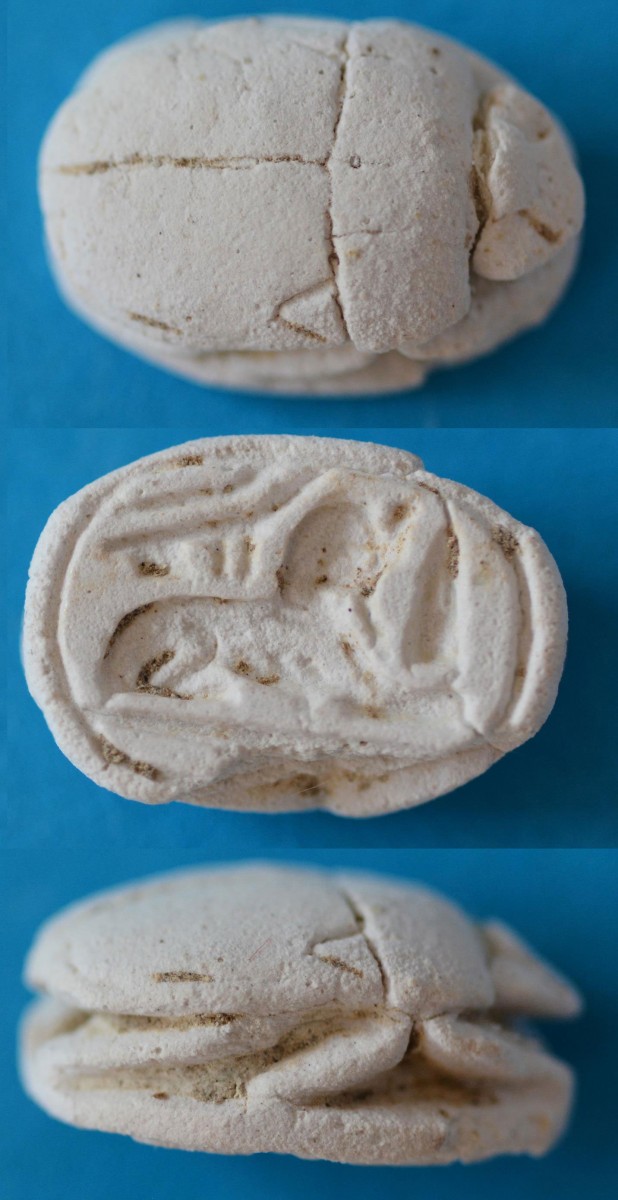 Σκαραβαίος της 19ης Δυναστείας (περίπου 13ος-12ος αι. π.Χ.), Δρομολαξιά-Βυζακιά (Χαλά Σουλτάν Τεκκέ), 2015.