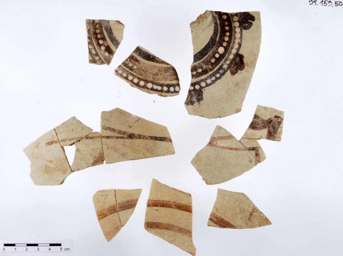 Μίλητος ΙV. Θραύσματα Θηραϊκής Υστεροκυκλαδικής Ι πρόχου.