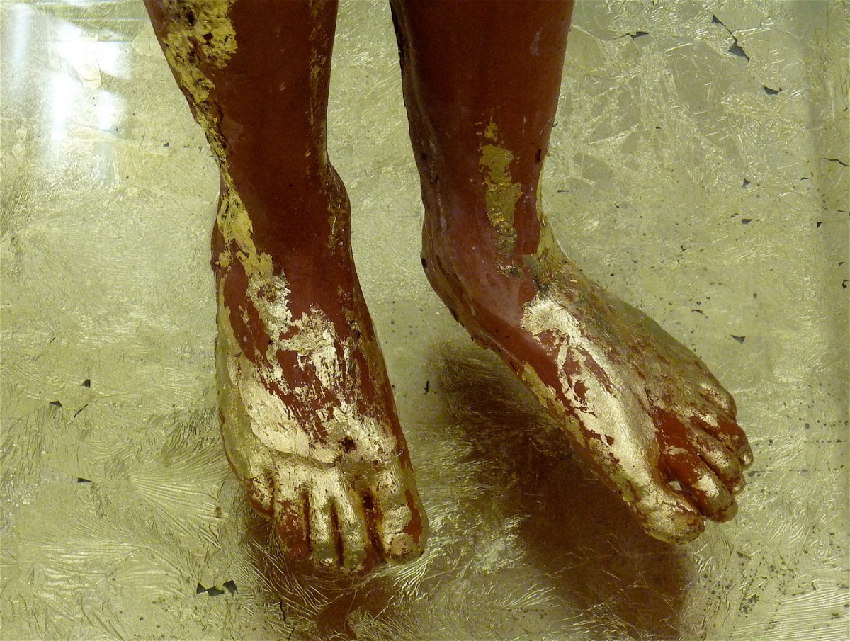 Έργο από την έκθεση «Ανθρωπογραφές. Η έννοια του εκμαγείου στην τέχνη».