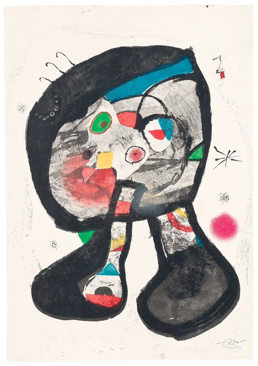 Έργο του Χουάν Μιρό, με τίτλο «Le Fantôme de l'atelier», που βγήκε σε δημοπρασία από τον οίκο Christie’s.