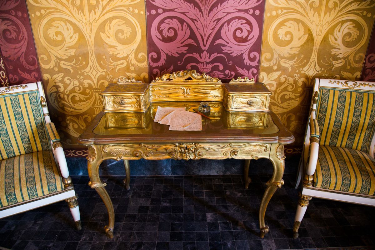 Άποψη της έκθεσης «Ο Νέλσον και η εποχή του», στο Παλάτι του Μεγάλου Μαγίστρου στη Ρόδο.