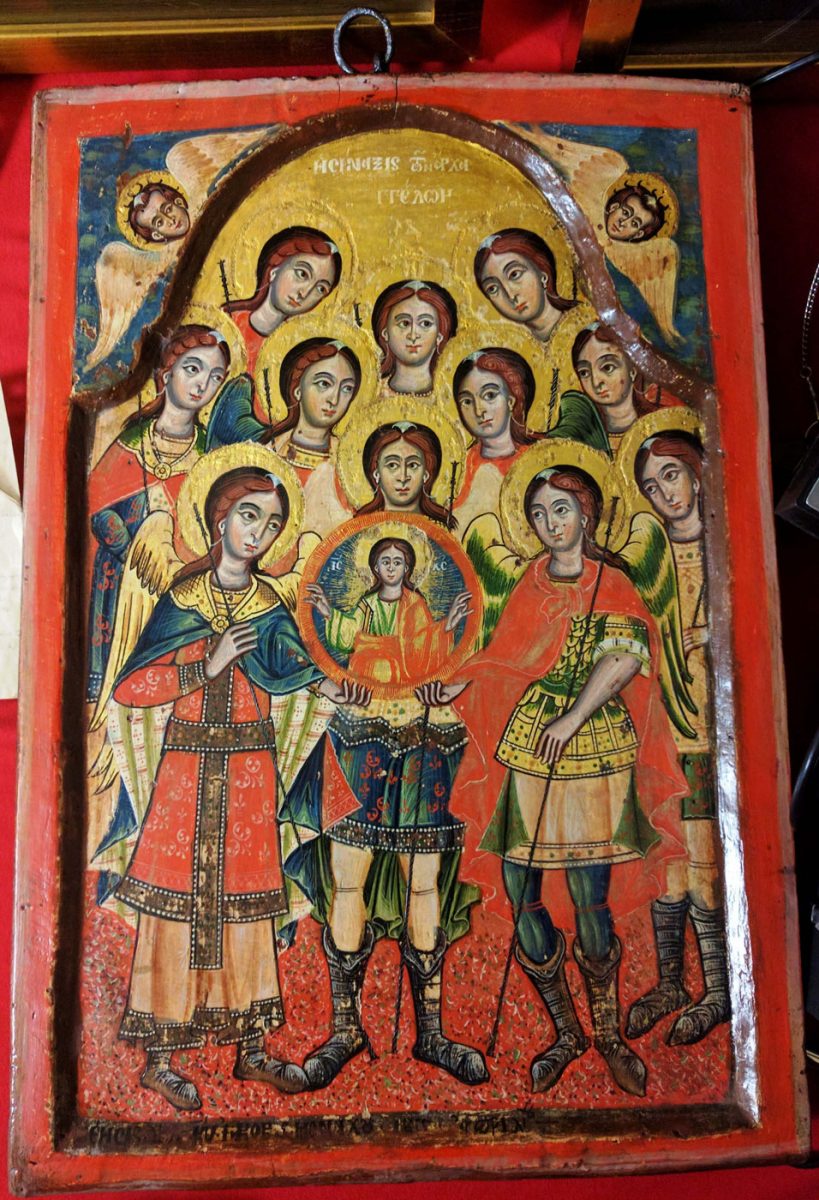 Εικόνα που είχε στην κατοχή του ο 67χρονος που συνελήφθη στη Θεσσαλονίκη (φωτ. Ελληνική Αστυνομία). 