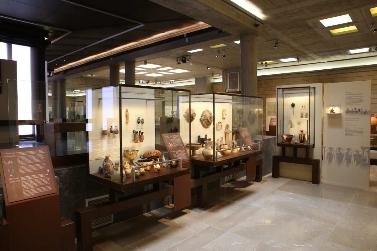 Αρχαϊκά εργαστήρια, Αρχαιολογικό Μουσείο Θηβών