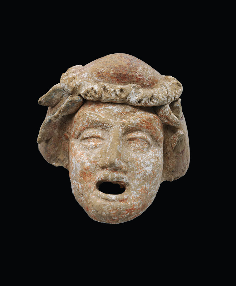 Θεατρική μάσκα, Αρχαιολογικό Μουσείο Θηβών