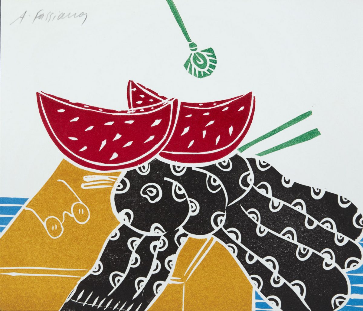 91 βιβλία με έργα τέχνης του Αλέκου Φασιανού