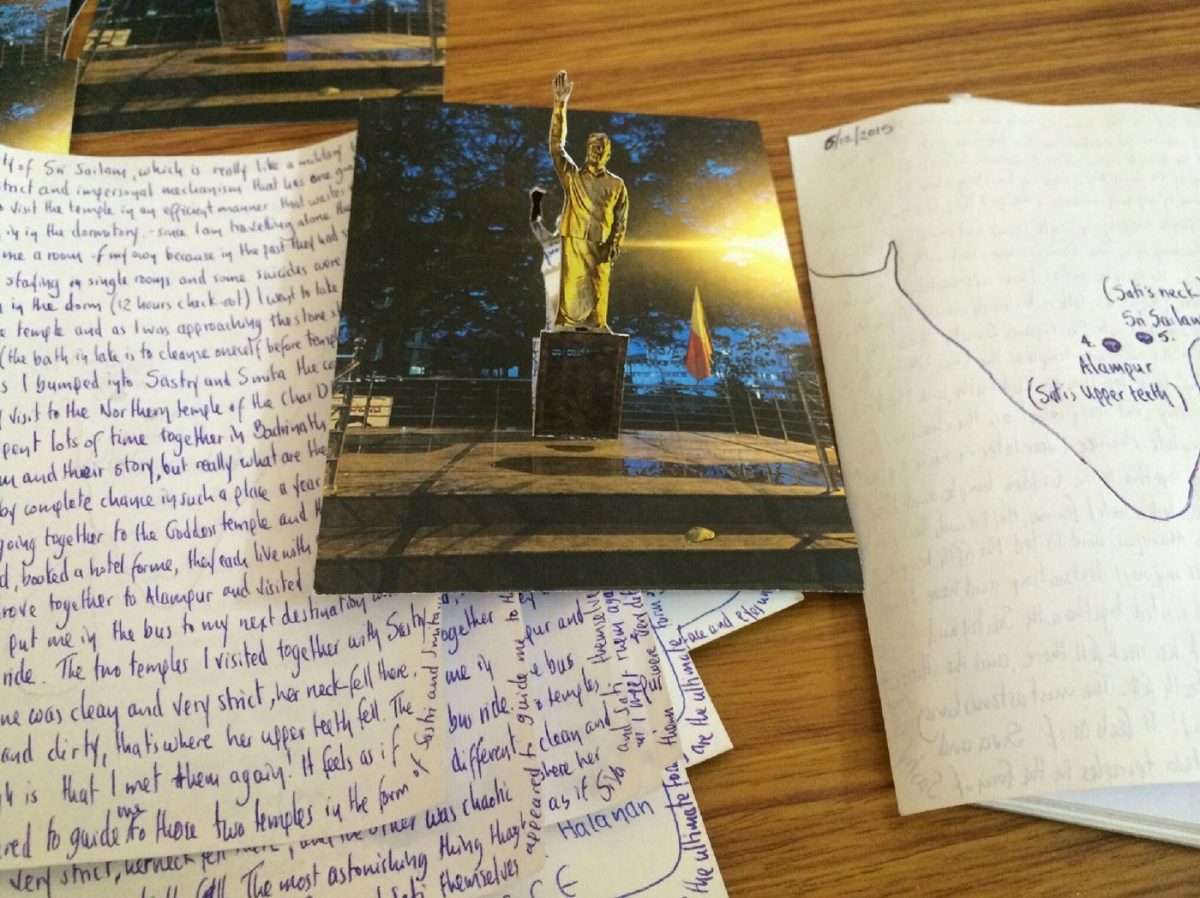 Αλέξανδρος Γεωργίου, «Raj Kumar on my desk».