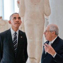 Ο πρόεδρος Ομπάμα στο Μουσείο Ακρόπολης