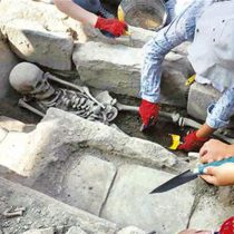 Βυζαντινοί τάφοι αποκαλύφθηκαν στην αρχαία πόλη Στρατονίκεια