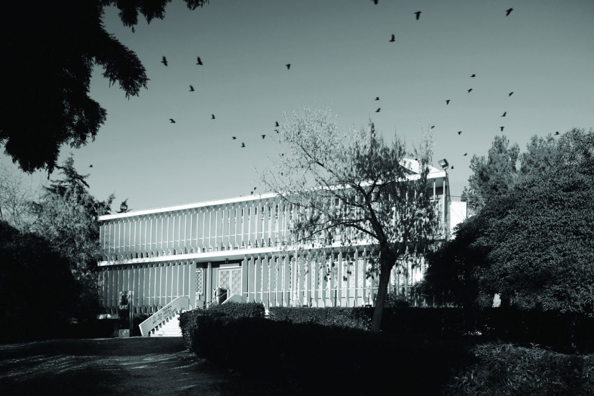 Η πρόσοψη του Αστεροσκοπείου σήμερα. © Ν. Καλογήρου.