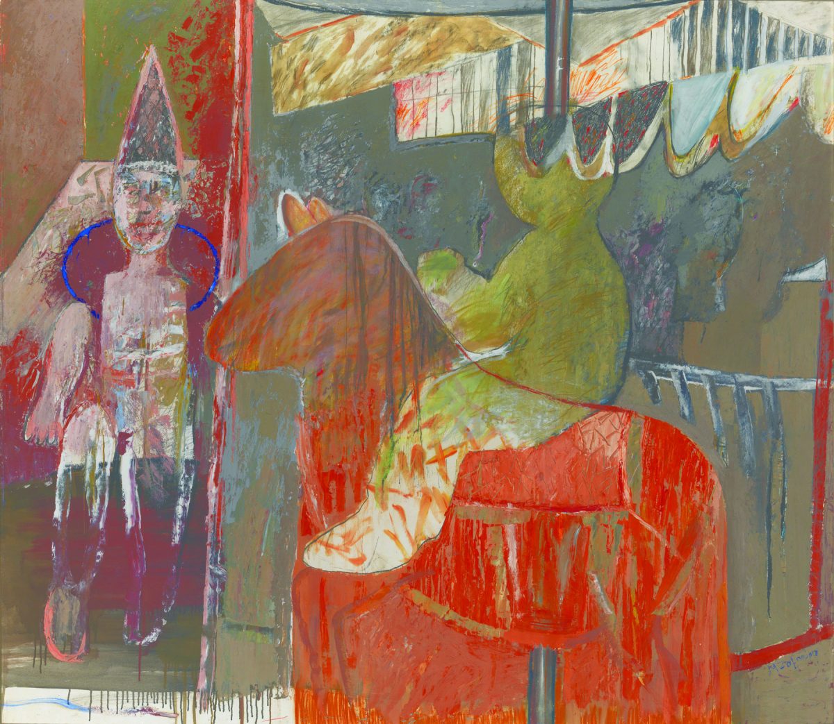 Έργο της Μ. Ζαμπούρα από τη Συλλογή της Alpha Bank.