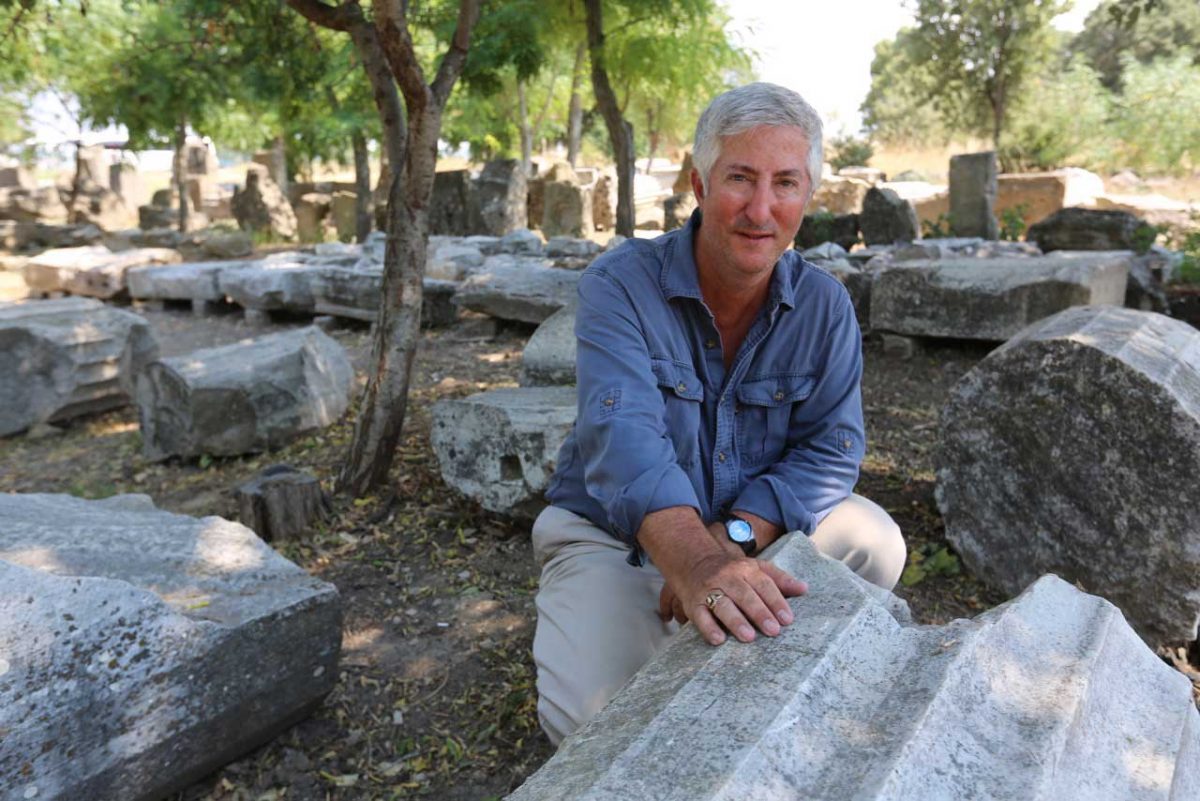 O δρ Έρικ Κλάιν, αρχαιολόγος, καθηγητής Προϊστορικής Αρχαιολογίας στο Πανεπιστήμιο Τζορτζ Ουάσινγκτον των ΗΠΑ (φωτ.: ΑΠΕ-ΜΠΕ).