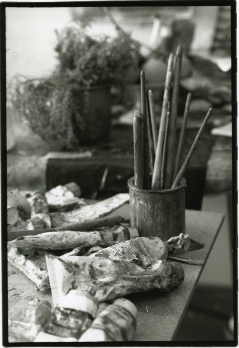 Οικία και Ατελιέ Τέτση στην Ύδρα. Φωτ.: Λεωνίδας Δημακόπουλος.