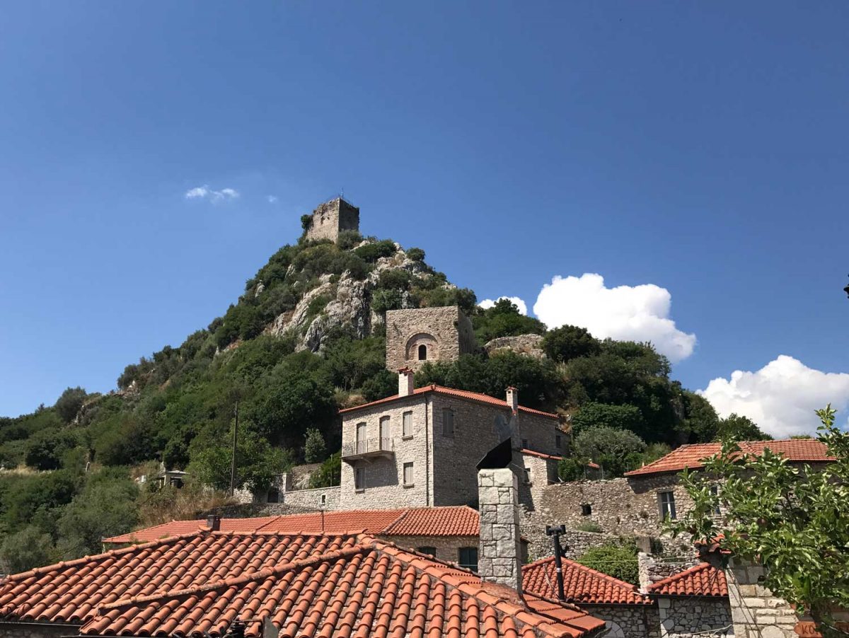 Το κάστρο της Καρύταινας. 