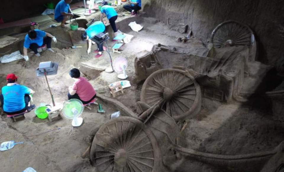 Αρχαία βασιλική «λιμουζίνα» ανακαλύφθηκε στην κεντρική Κίνα