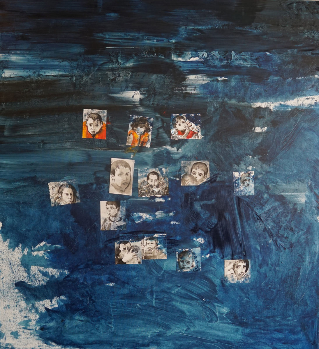 Έργο της Μάτως Ιωαννίδου από τη σειρά «Πορείες» (©: Μάτω Ιωαννίδου, ευγενής παραχώρηση της ίδιας).