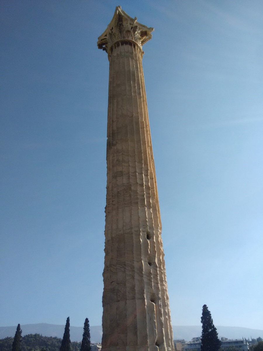 «Το μνημείο έχει πολλά προβλήματα δομικής αποκατάστασης» δήλωσε στο ΑΠΕ-ΜΠΕ η Ελένη Μπάνου, προϊσταμένη της ΕΦΑ Αθηνών (φωτ.: Εφορεία Αρχαιοτήτων Αθηνών).