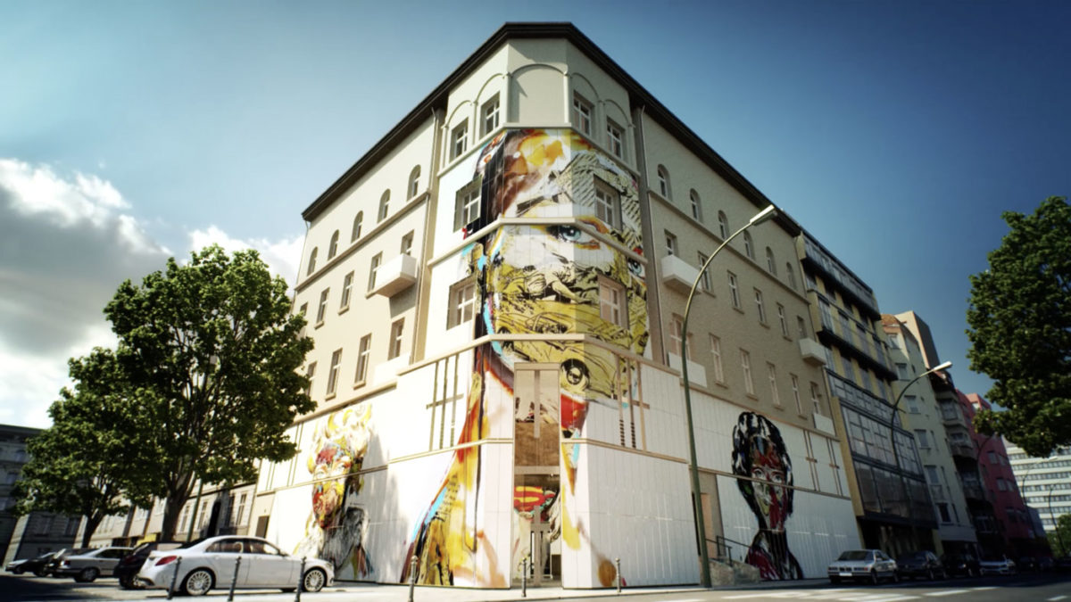 Το κτίριο που στεγάζει το μουσείο τέχνης δρόμου στο Βερολίνο (φωτ.: Urban Nation).