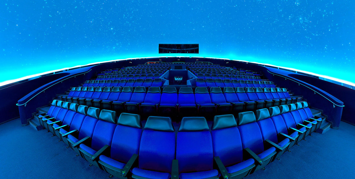 Προβολικό σύστημα τελευταίας τεχνολογίας στο Πλανητάριο