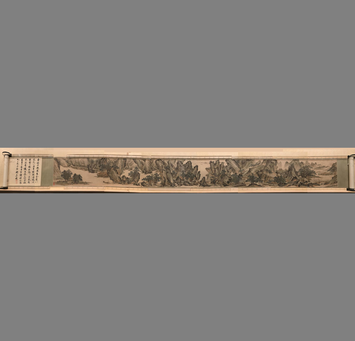 Εικονογραφημένος χάρτινος κύλινδρος από το Μουσείο της Σαγκάης (φωτ.: Zhang Xudong / Shanghai Museum).