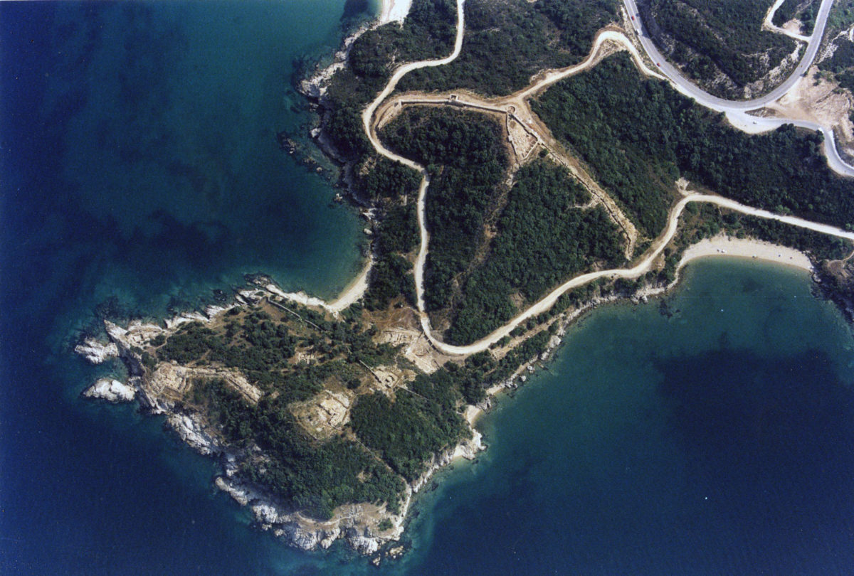 Αρχαία Στάγειρα. Φωτ.: Αρχείο Εφορείας Αρχαιοτήτων Χαλκιδικής και Αγίου Όρους.