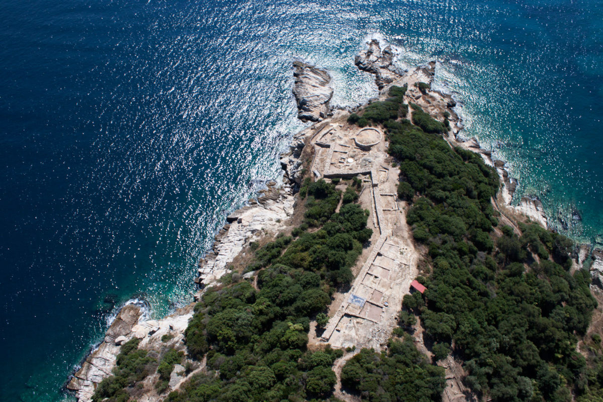 Αρχαία Στάγειρα. Φωτ.: Αρχείο Εφορείας Αρχαιοτήτων Χαλκιδικής και Αγίου Όρους.