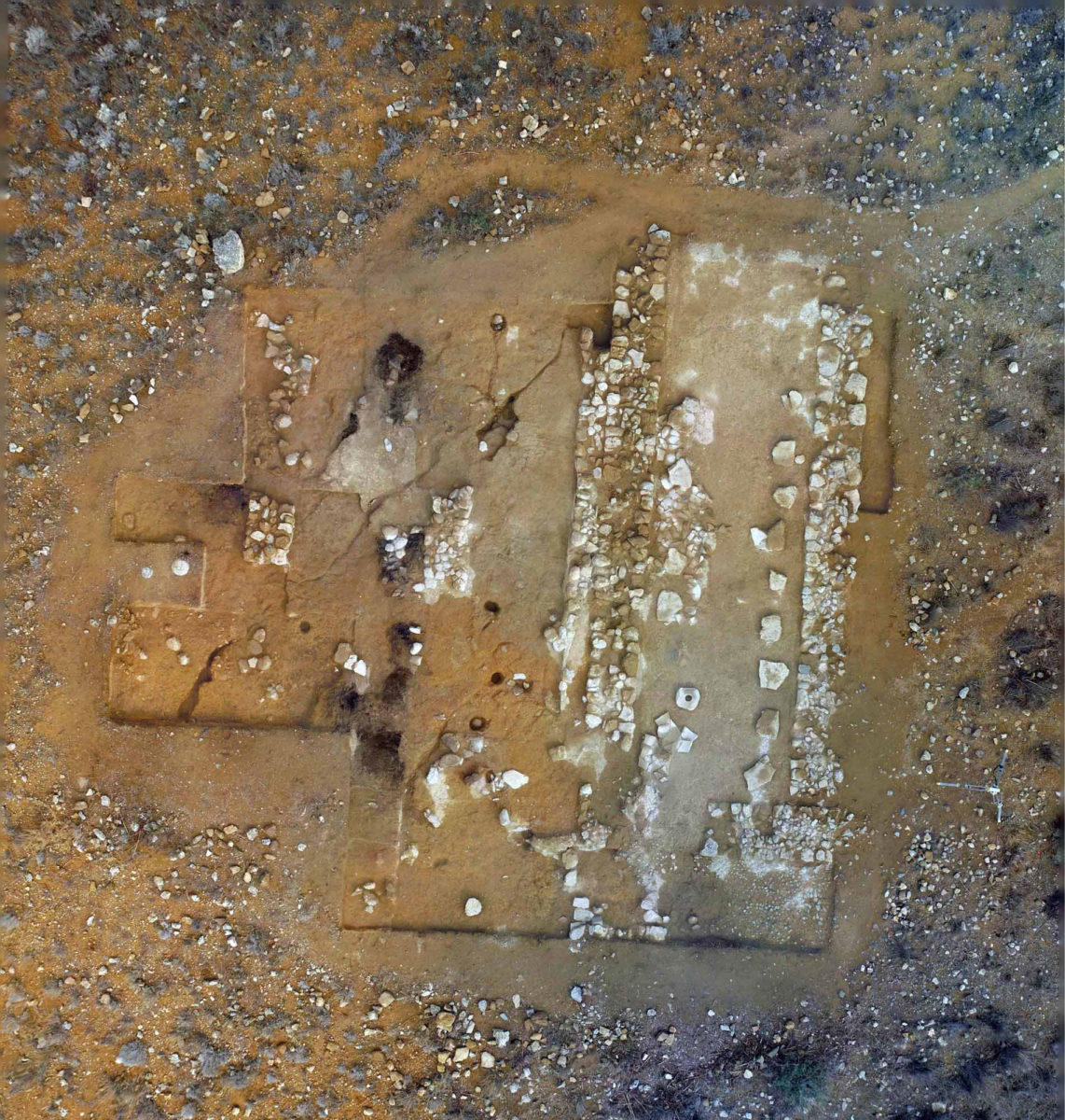 Άποψη της ανασκαφής στη θέση Αμπέλια (φωτ.: Τμήμα Αρχαιοτήτων Κύπρου).
