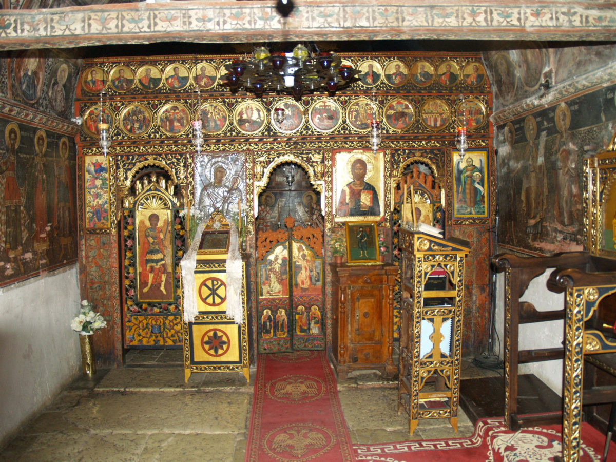 Πολλές από τις τοιχογραφίες και τα κειμήλια της εποχής εκείνης σώζονται μέχρι σήμερα και συνιστούν ένα αξιόλογο επισκέψιμο δίκτυο μέσα στο υποβλητικό τοπίο των Αγράφων (φωτ.: ΑΠΕ-ΜΠΕ).